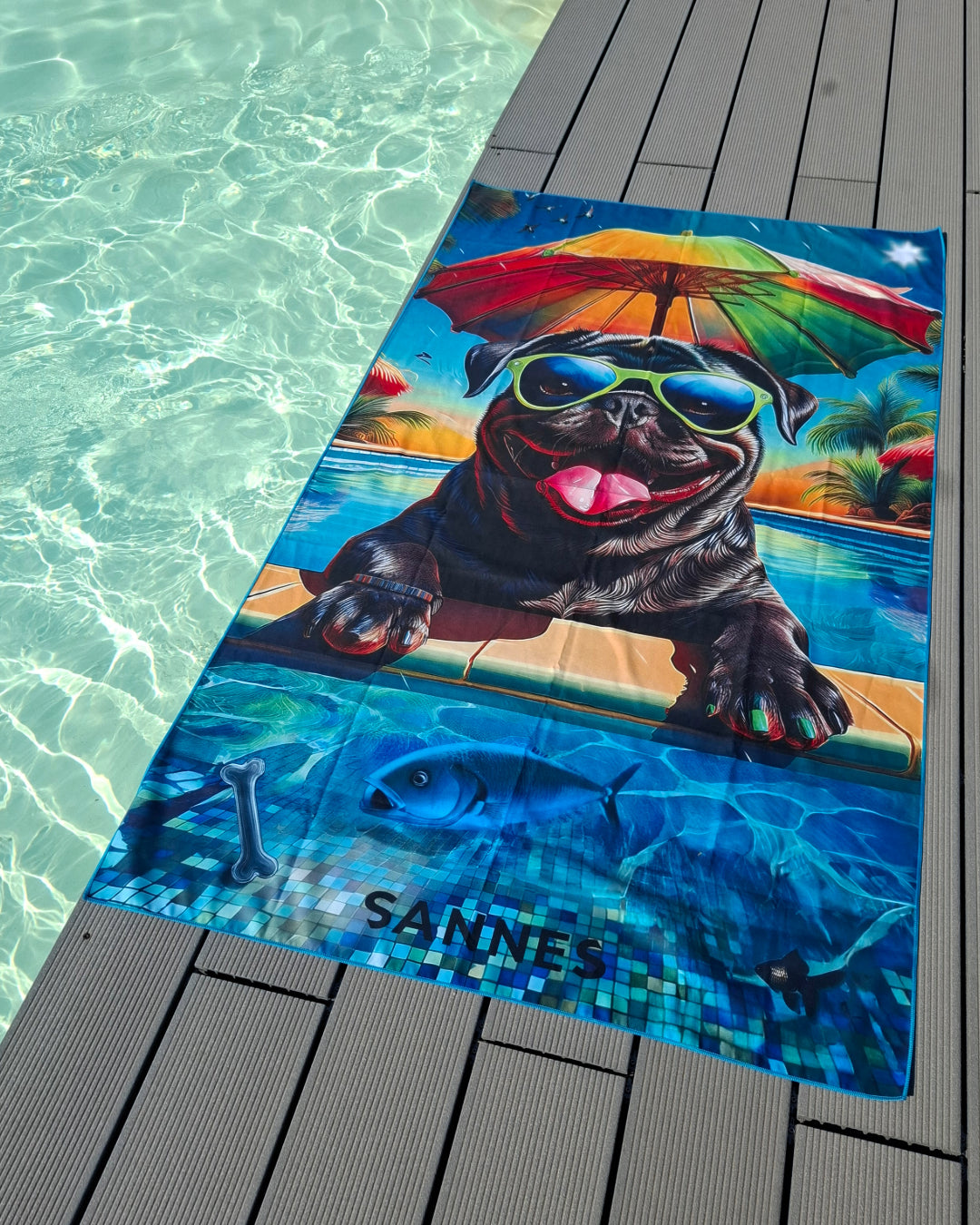 Telo da spiaggia CANE