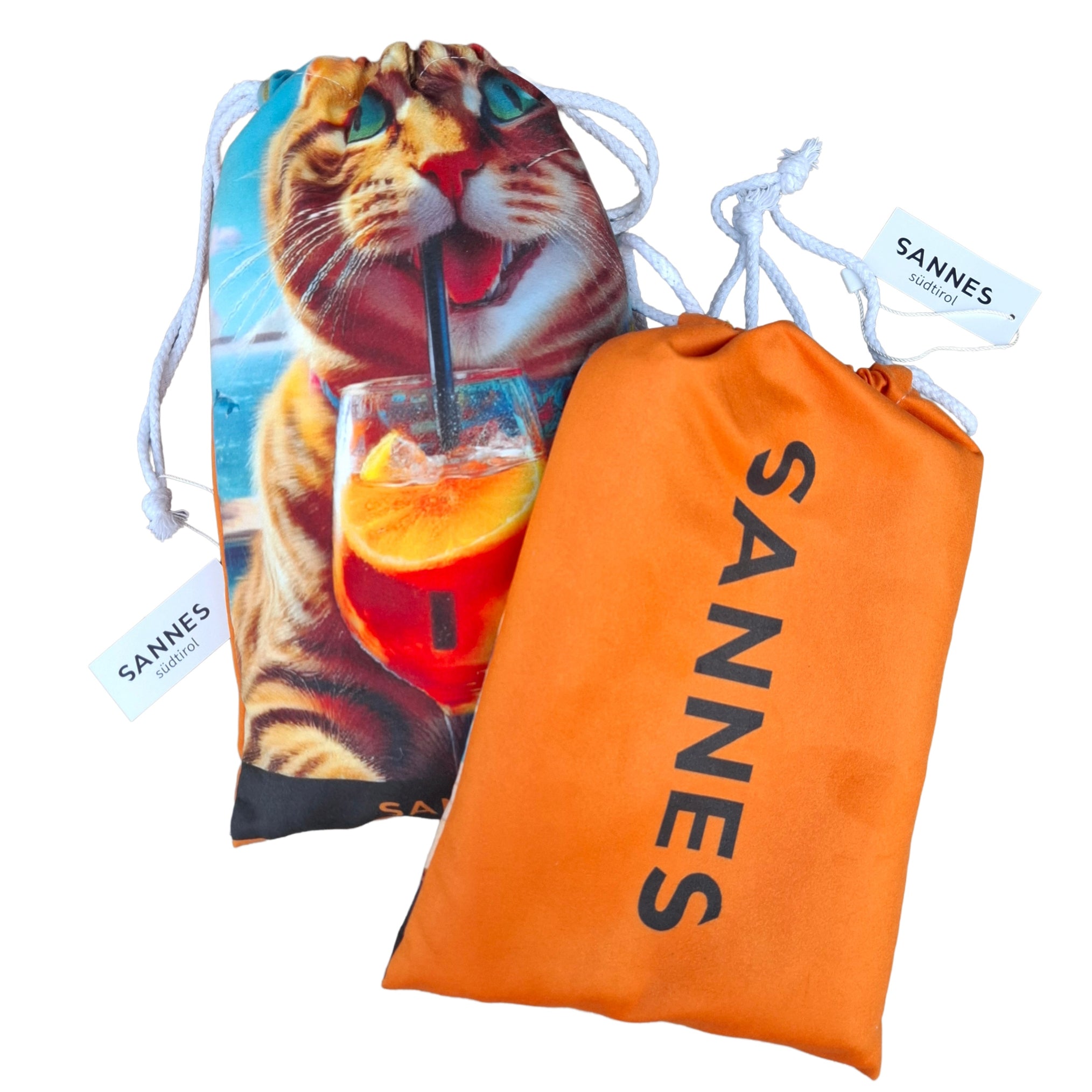 Telo da spiaggia GATTO con Spritz