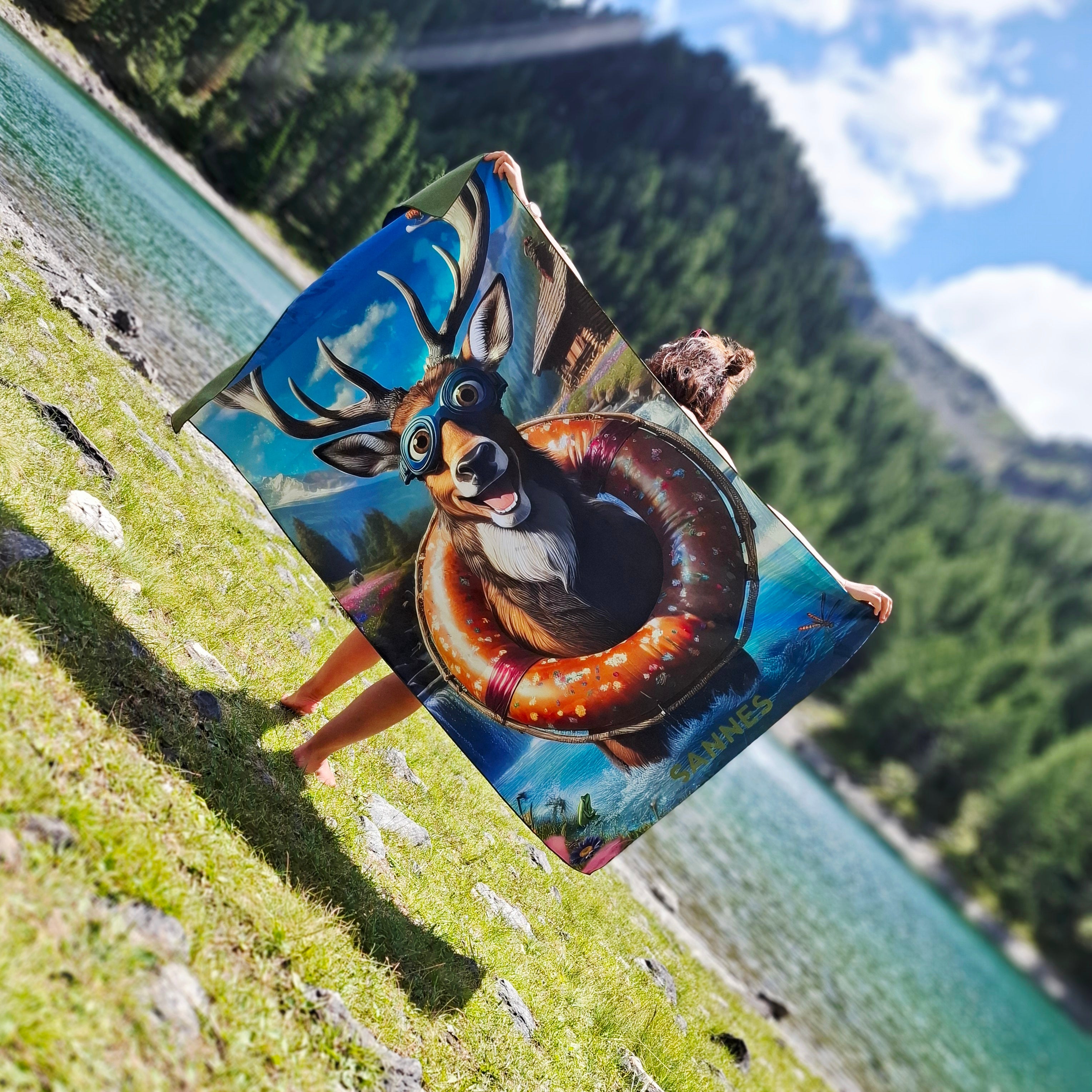 Strandtuch HIRSCH
