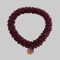 Armband weinrot