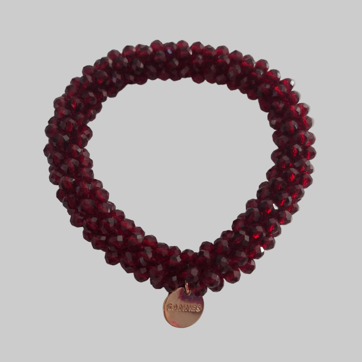Armband weinrot