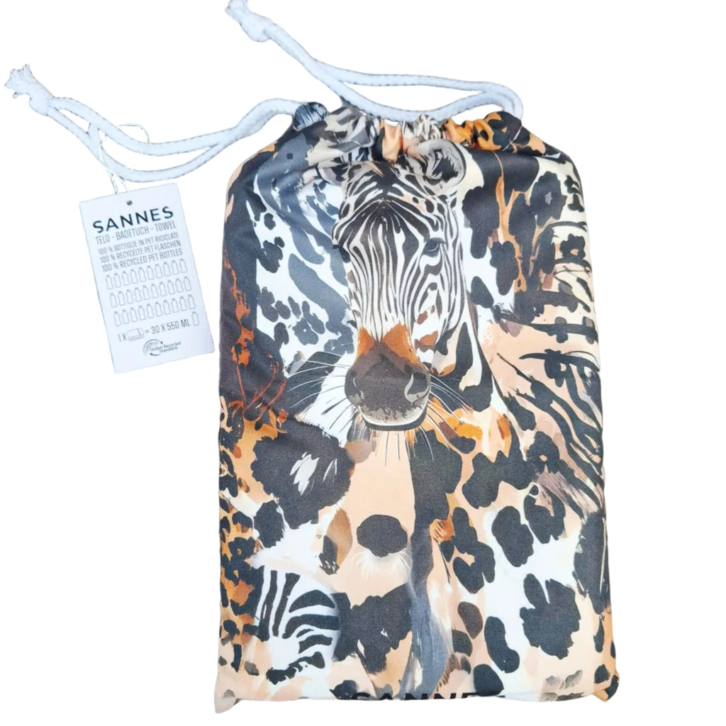 Wild Animal Strandtuch mit Leo Print Animalier