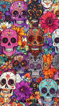 Telo da spiaggia DÍA DE LOS MUERTOS