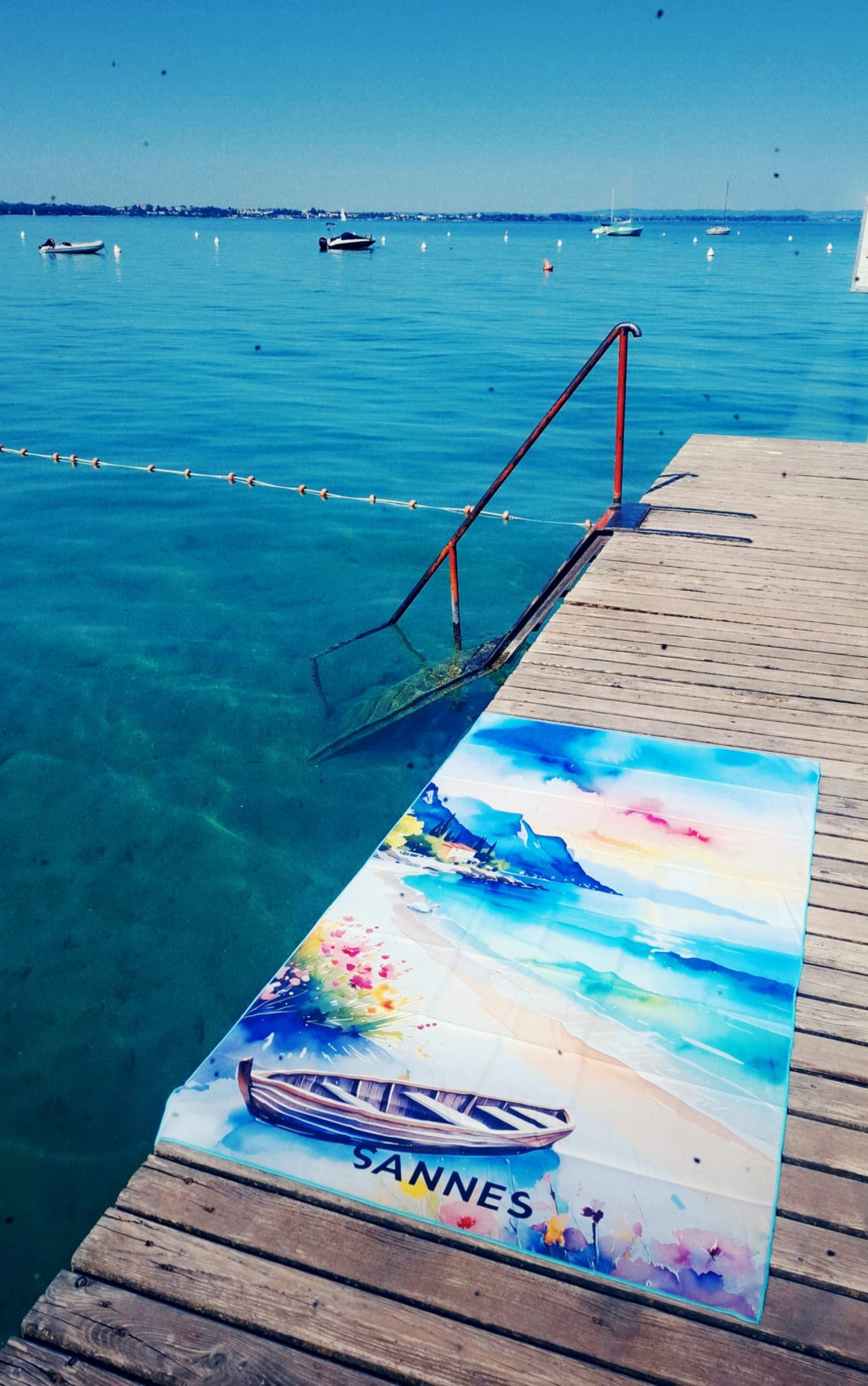 Gardasee Strandtuch Badetuch