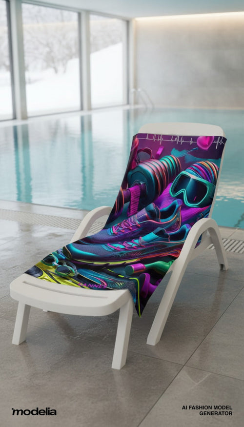 SANNES Sportslove Badetuch Telo mare