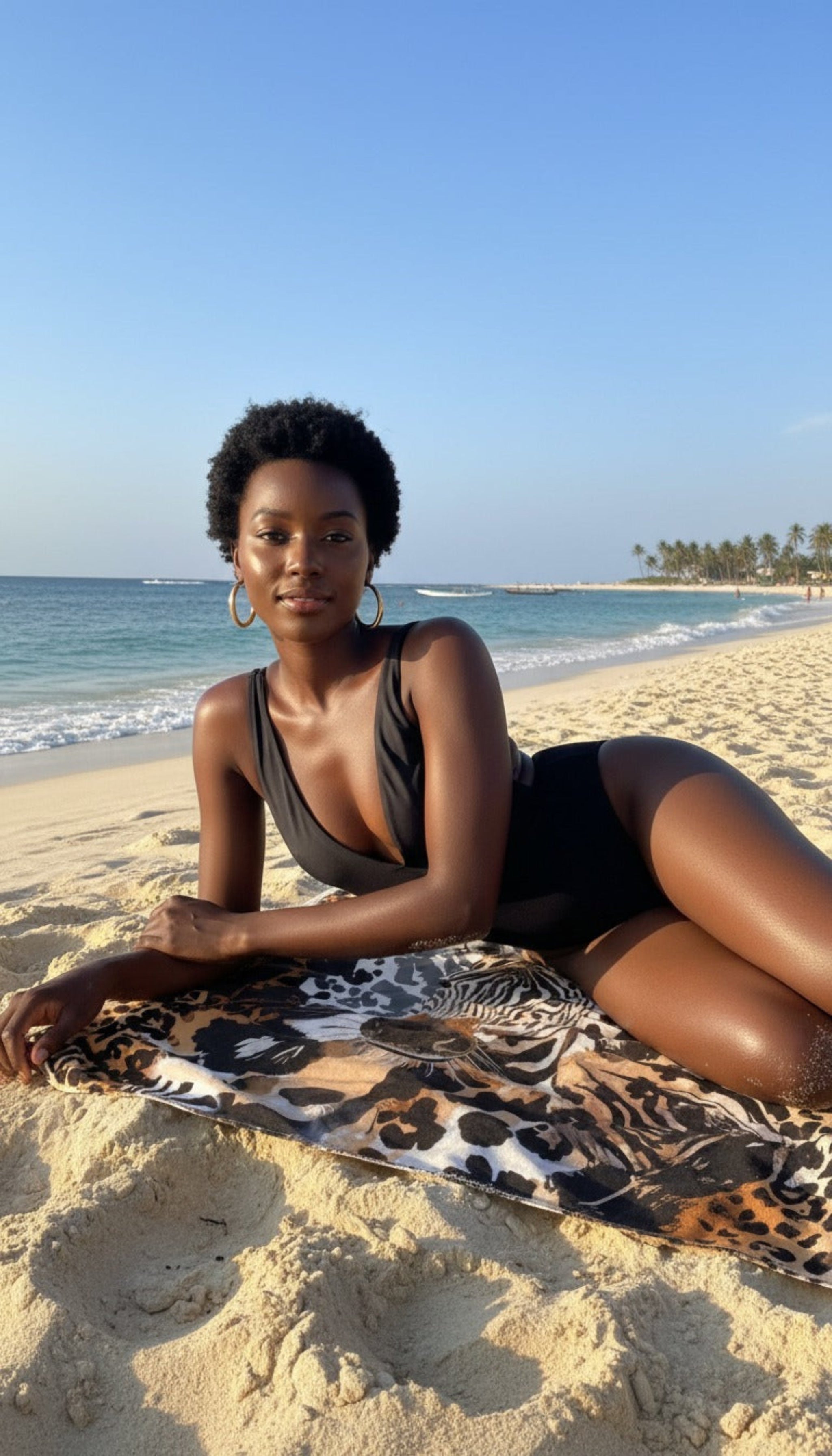 Strandtuch Animal Print SANNES