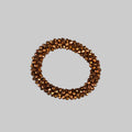 Strasshaarband - Strassarmband in Bronze