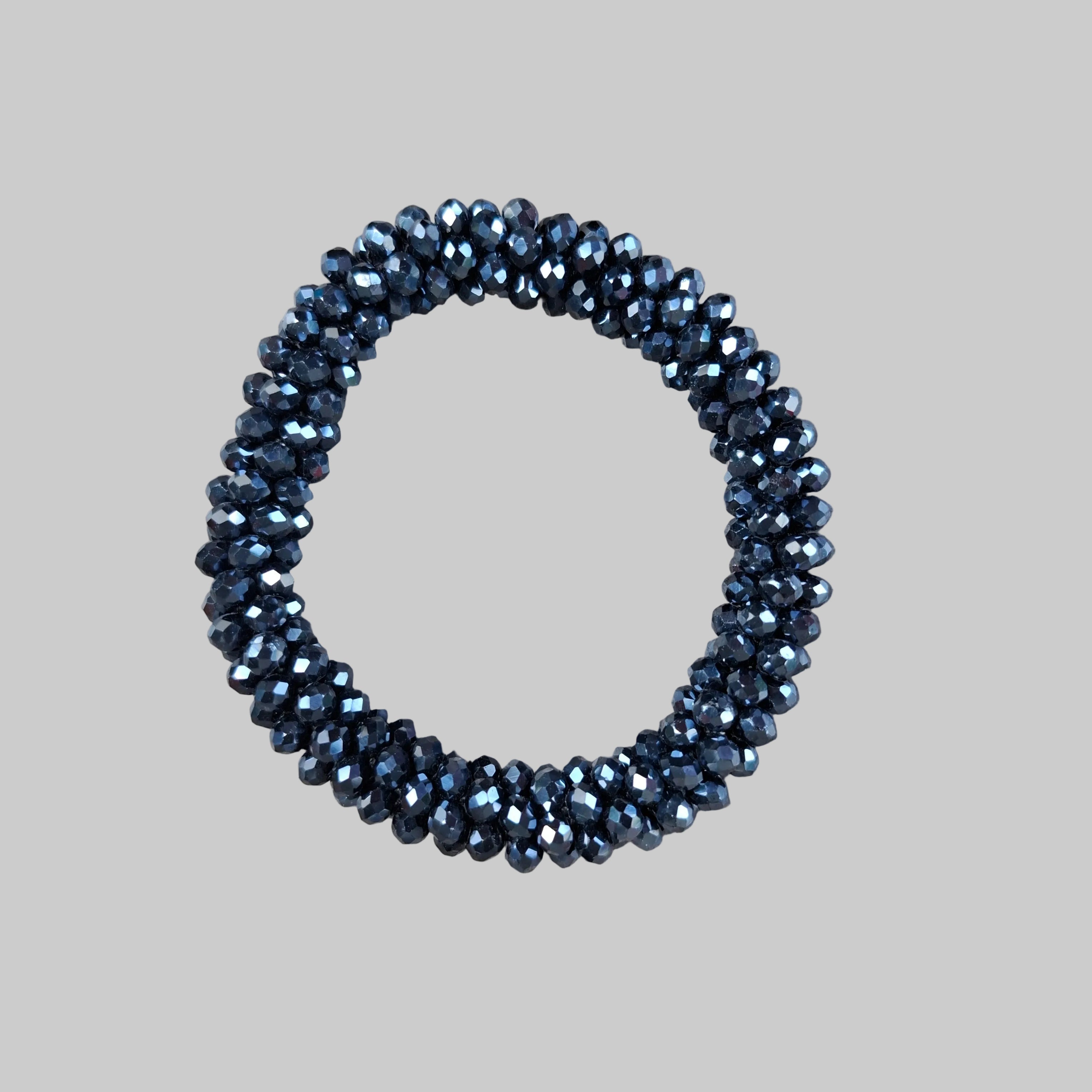 Strasshaarband - Strassarmband in Stahl