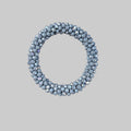 Strasshaarband - Strassarmband in Grau