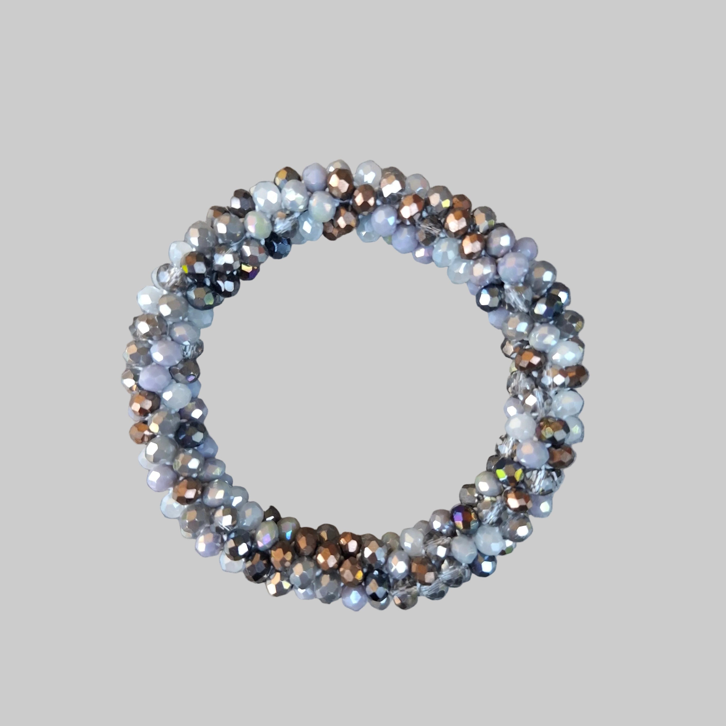 Fascia per capelli con strass - Braccialetto con strass color anguria