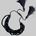 Sannes Armband schwarz
