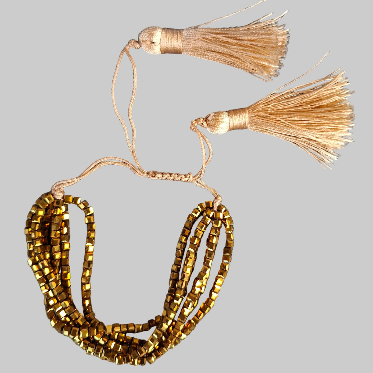 Sannes Armband in Gold Ocker
