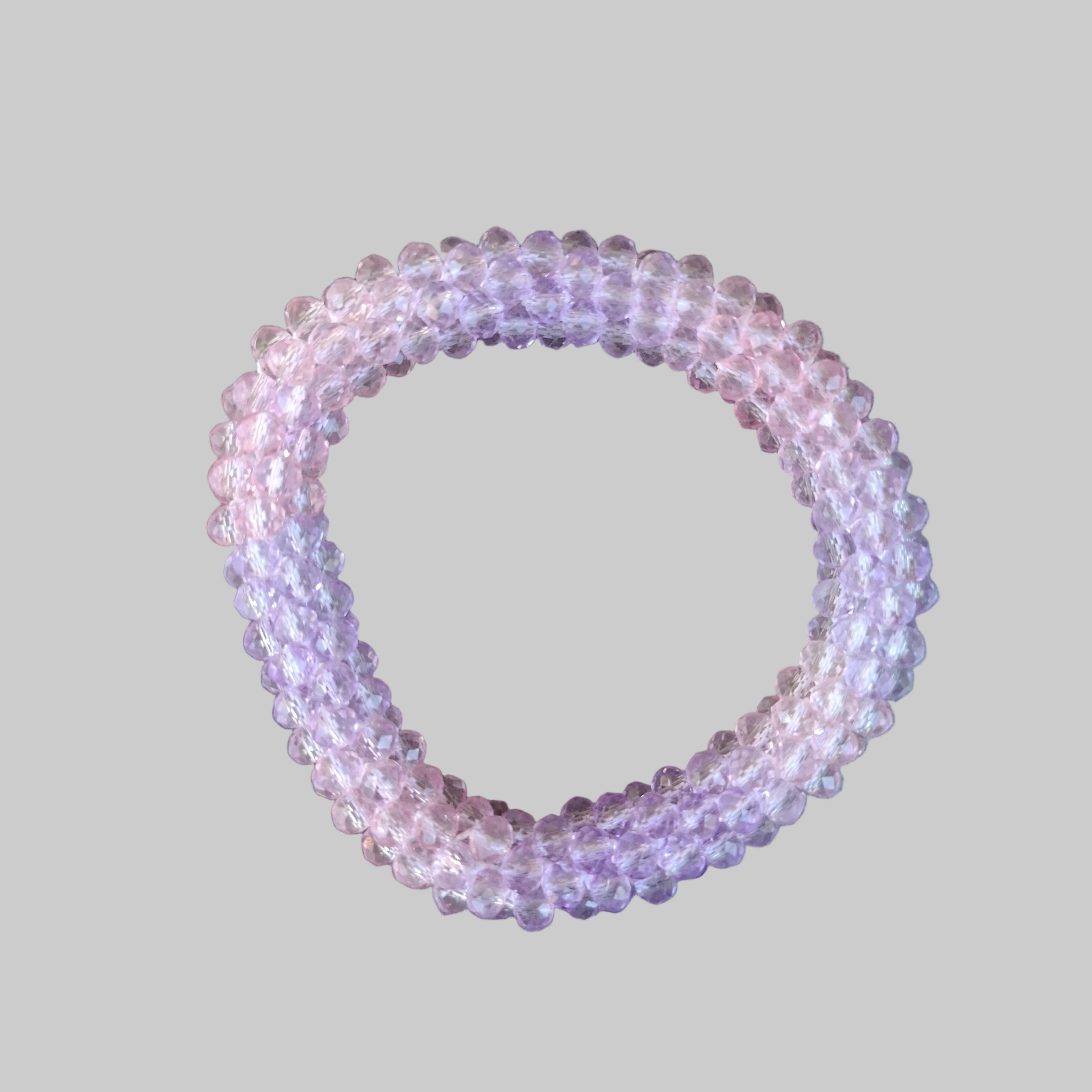 Fascia per capelli con strass - Braccialetto con strass color anguria