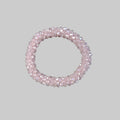 Strasshaarband - Strassarmband in Zartrosa