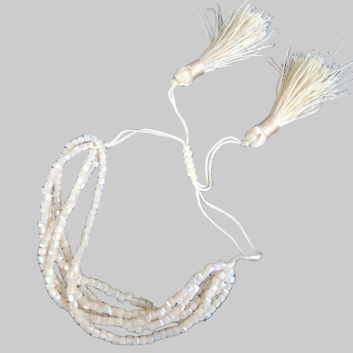Armband in Creme Weiß von Sannes