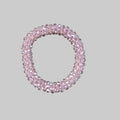 Strasshaarband - Strassarmband in Rosa Kristall