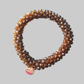 Sannes Strassarmbänder in Braun